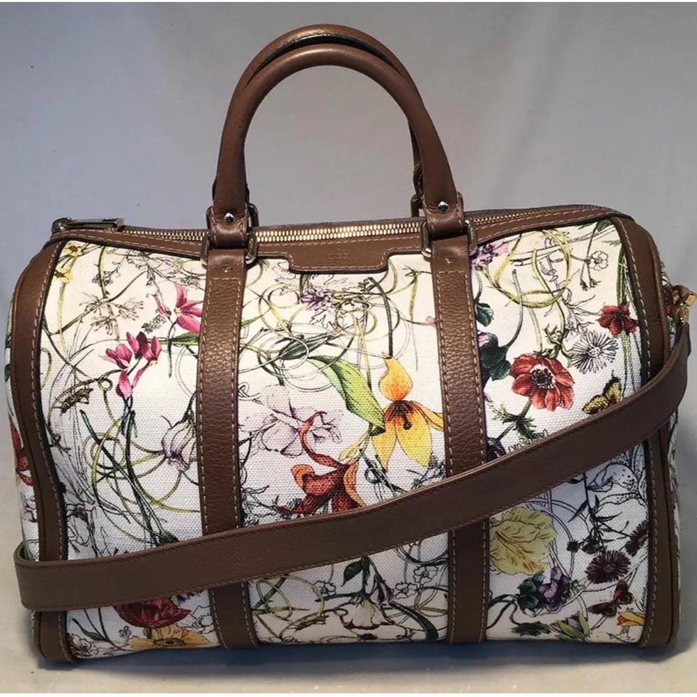 ✨FINAL DROP✨ Gucci Vintage Floral Boston Bag